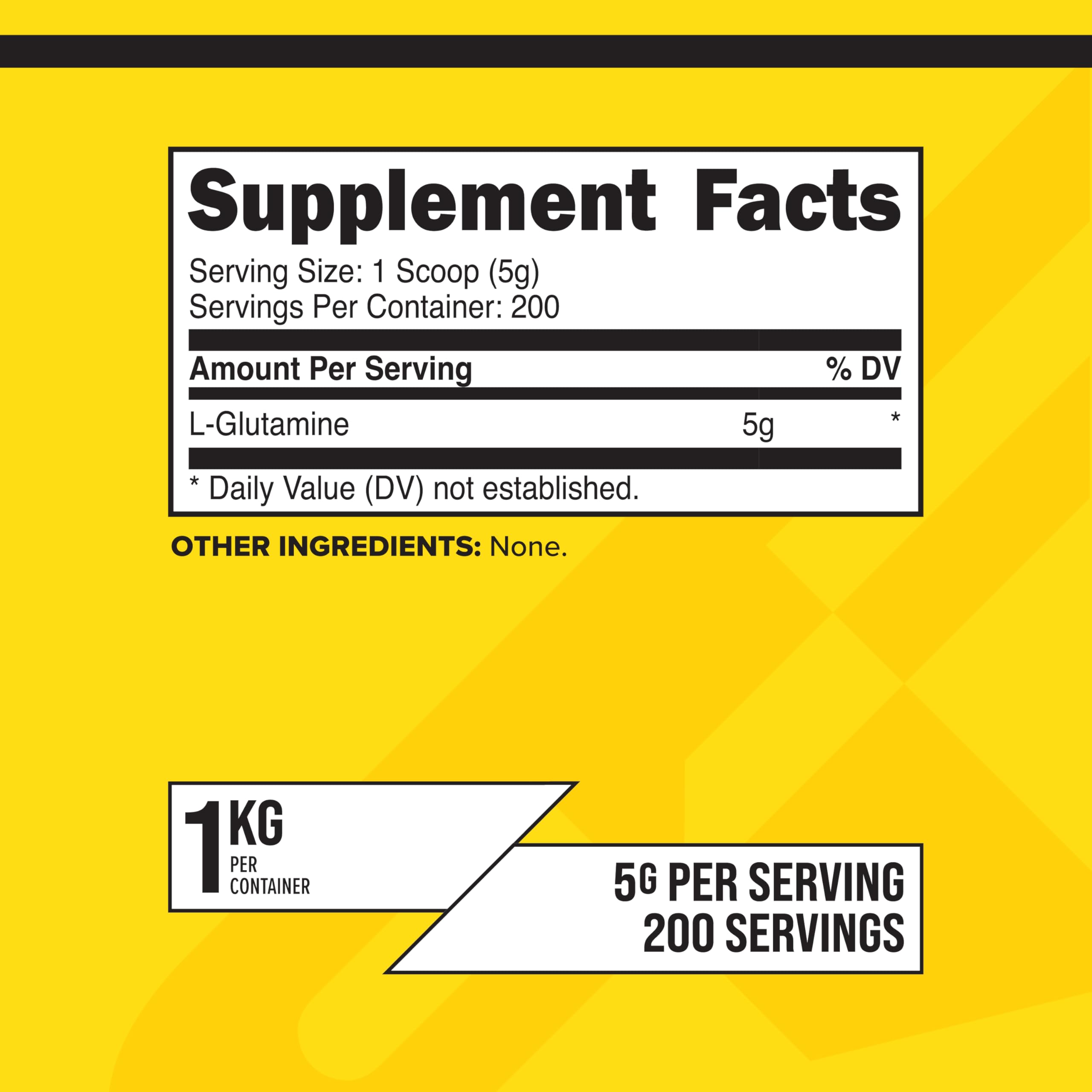 Primaforce L-Glutamine unflavored mix blends easily into water or juice without altering taste.