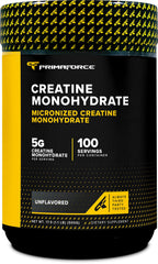 Primaforce micronized creatine bottle for easy daily dosing.