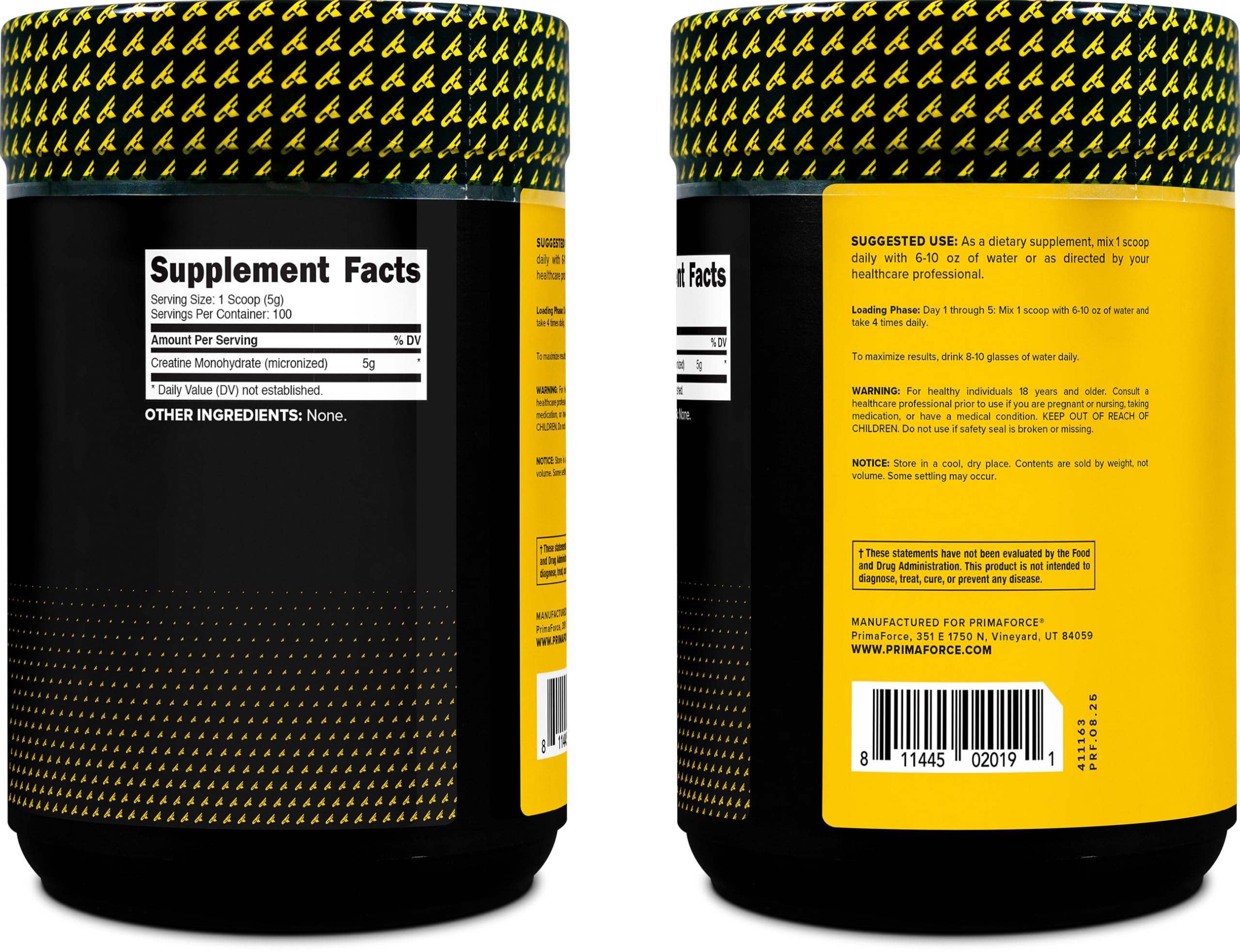 Primaforce packaging signaling ISO third-party testing and value.