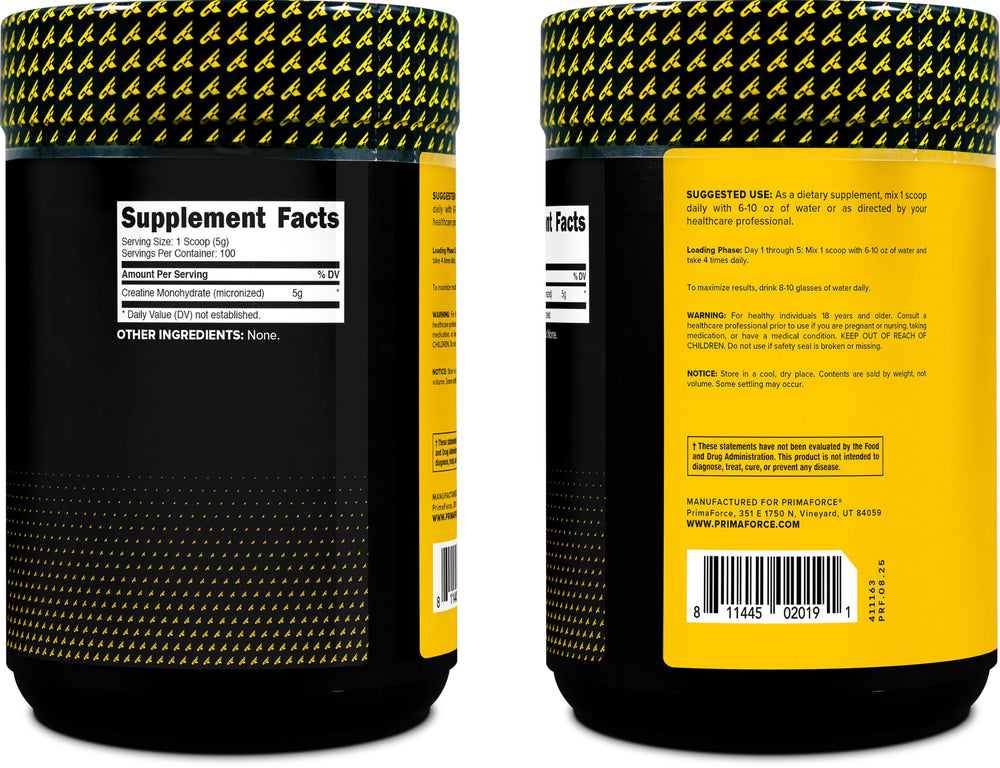 Primaforce packaging signaling ISO third-party testing and value.