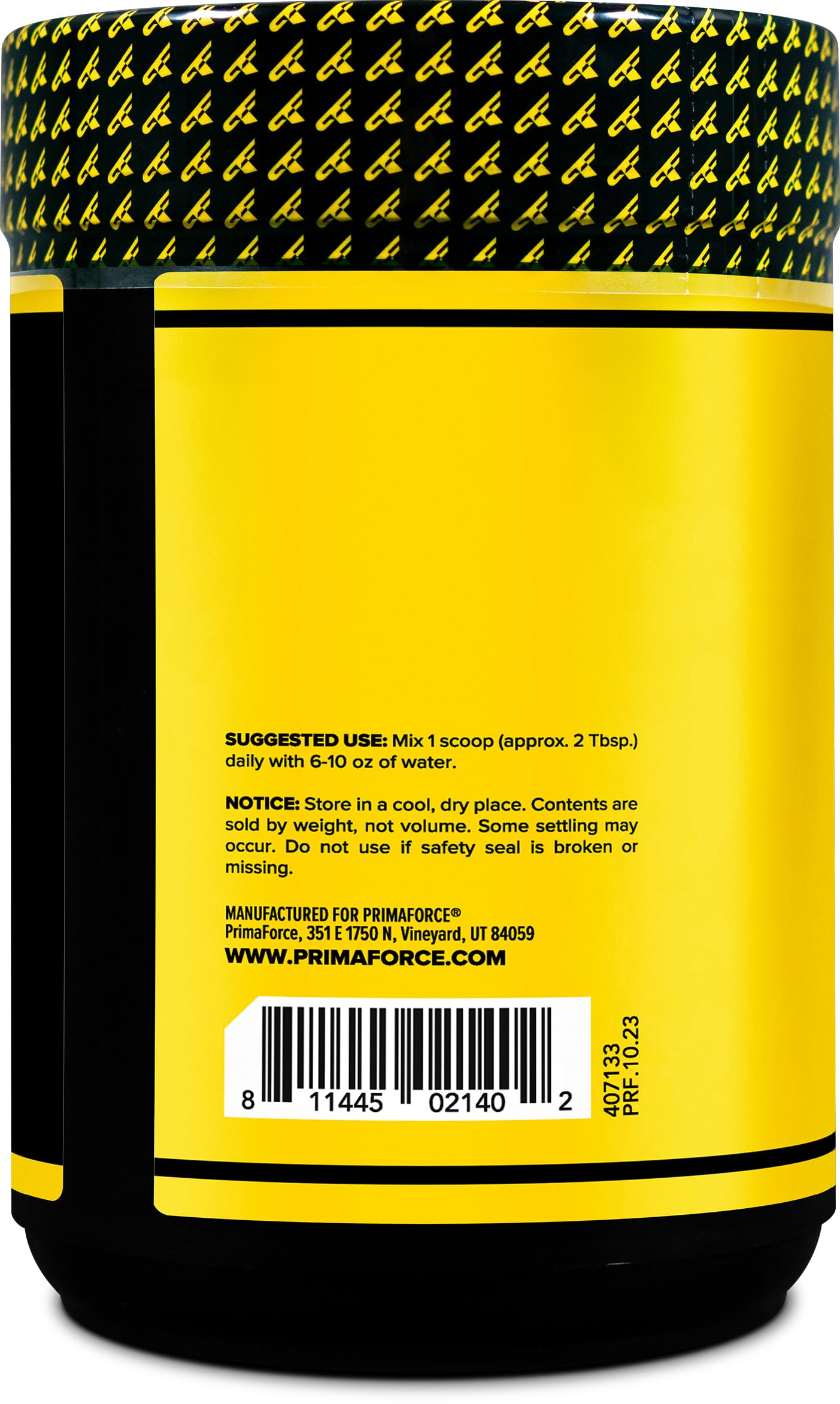 Primaforce Pure Dextrose powder pre-workout energy boost for sustained performance.