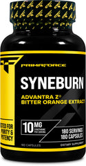 Primaforce Syneburn bottle front with Advantra Z for energy-support potential