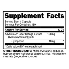 Primaforce Syneburn capsules close-up, 180-count bottle for daily use