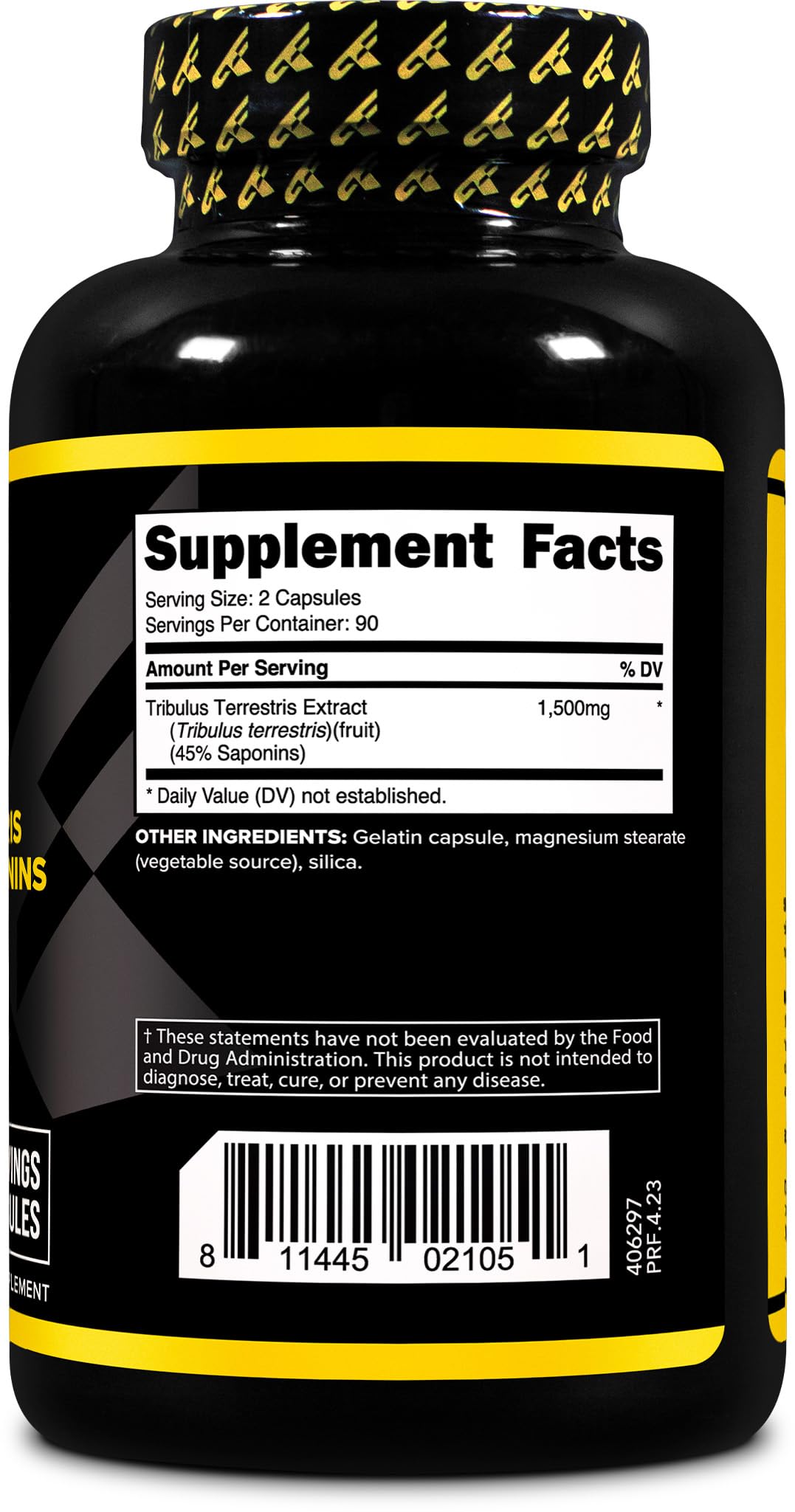 Primaforce Tribulus Terrestris bottle packaging on store shelf