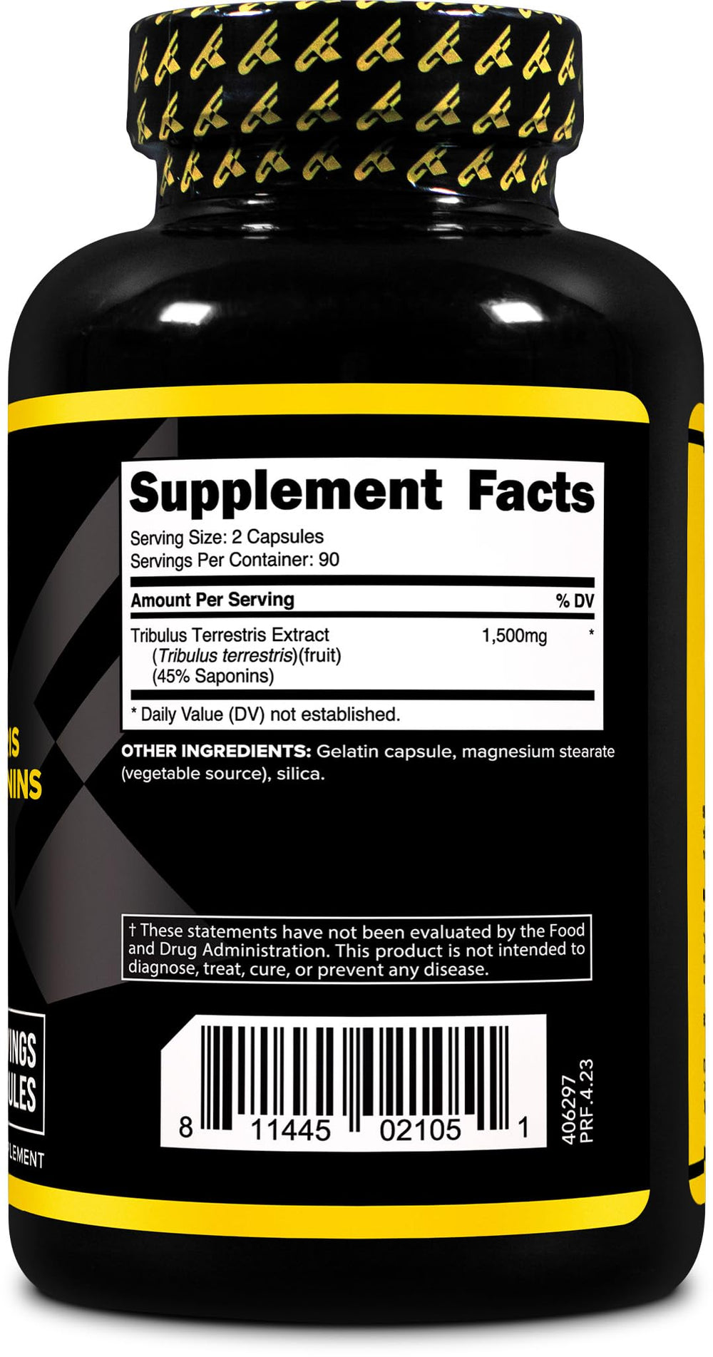 Primaforce Tribulus Terrestris bottle packaging on store shelf