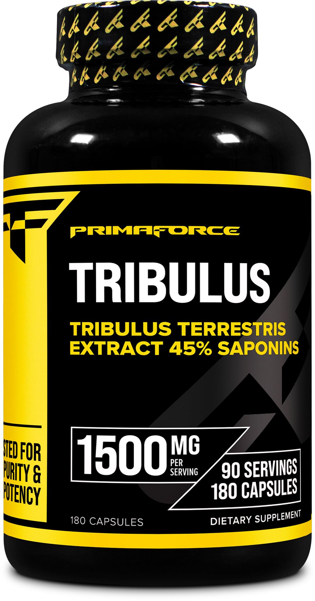 Primaforce Tribulus Terrestris bottle with capsules for daily use