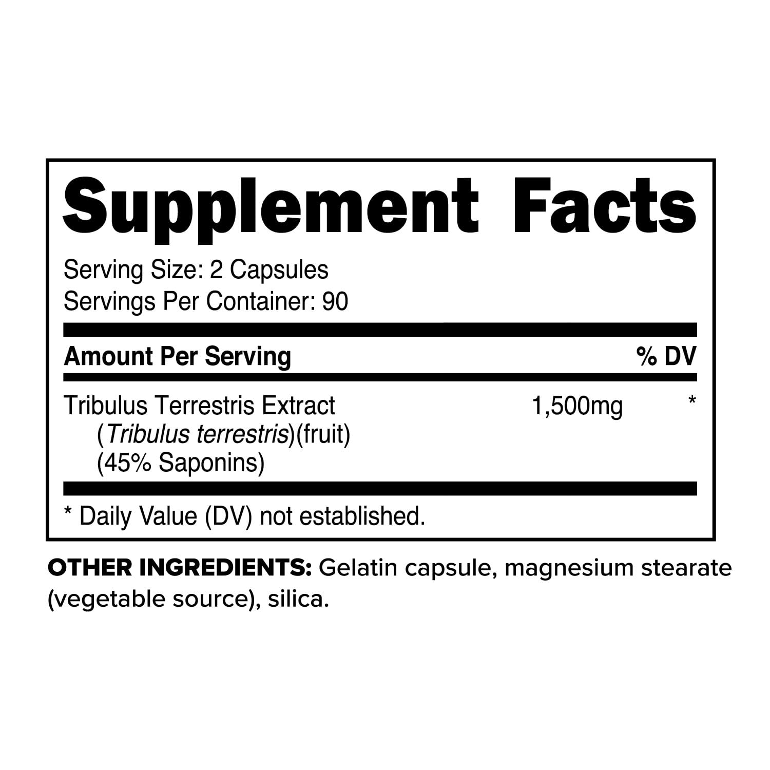 Primaforce Tribulus Terrestris capsules close-up highlighting potency