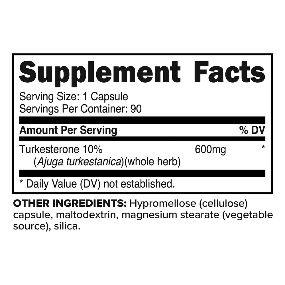 Primaforce Turkesterone capsule closeup highlighting a 600 mg dose for enthusiasts