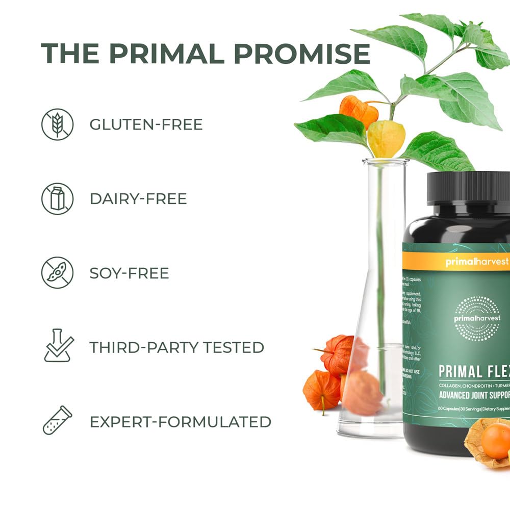 Primal Harvest Primal Flex boswellia extract close-up for natural joint support