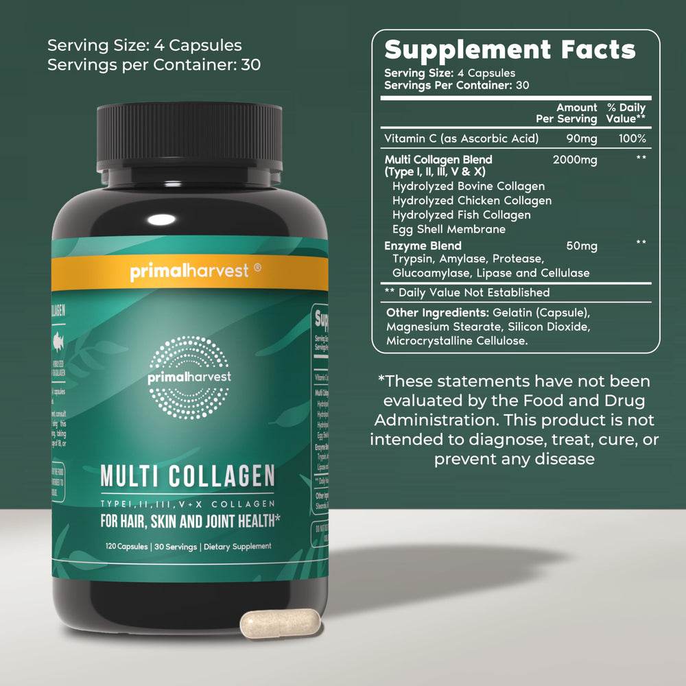 Primal Harvest two-pack front view with a long-lasting wellness supply.