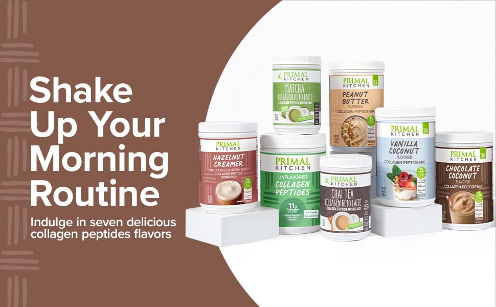 Primal Kitchen gluten-free and Keto Certified seal on chai latte powder