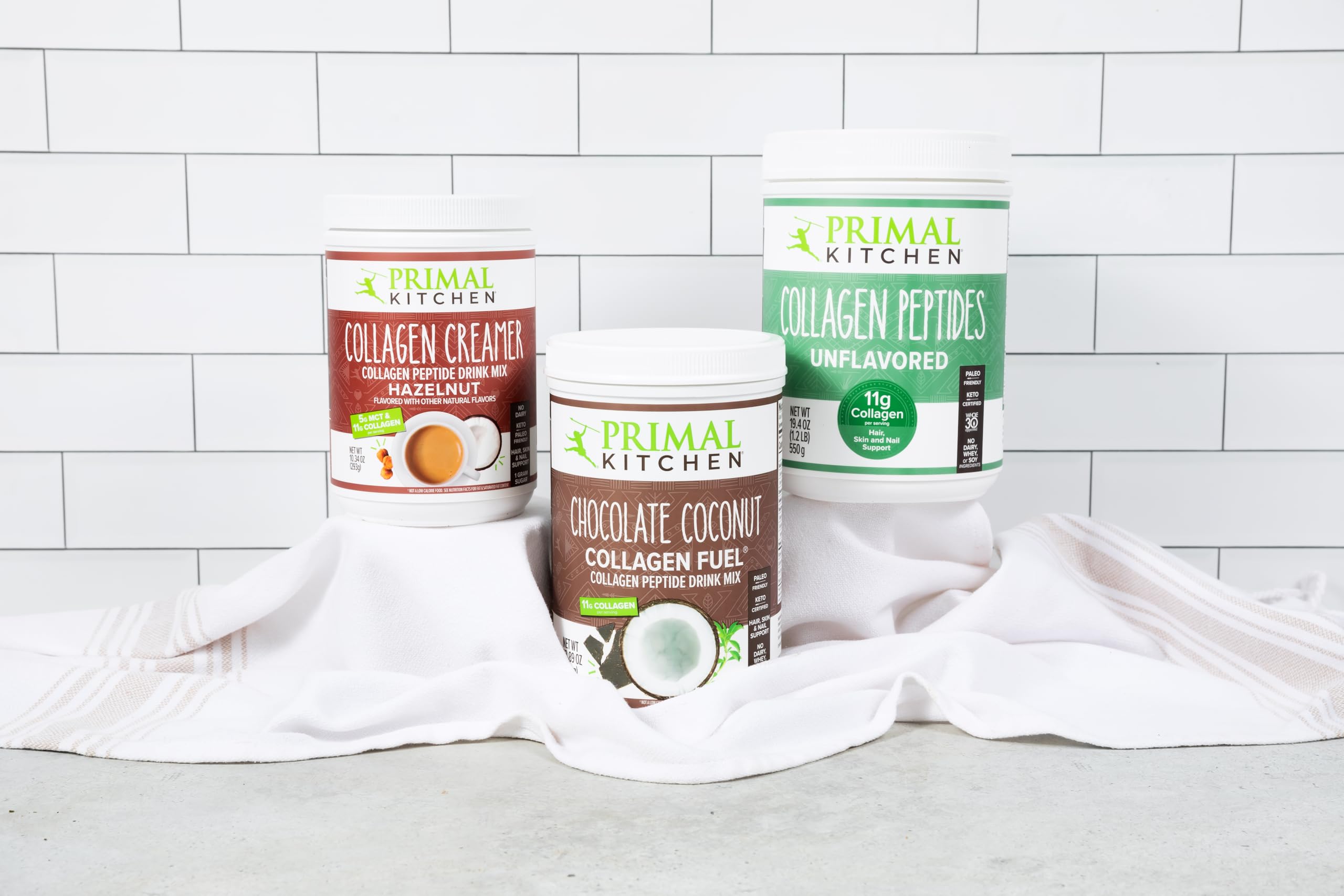 Gluten-free and keto-friendly creamer for daily beverages