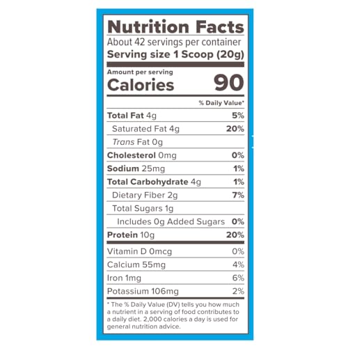 Primal Kitchen Primal Fuel vanilla coconut whey scoop for measuring portions in smoothies.