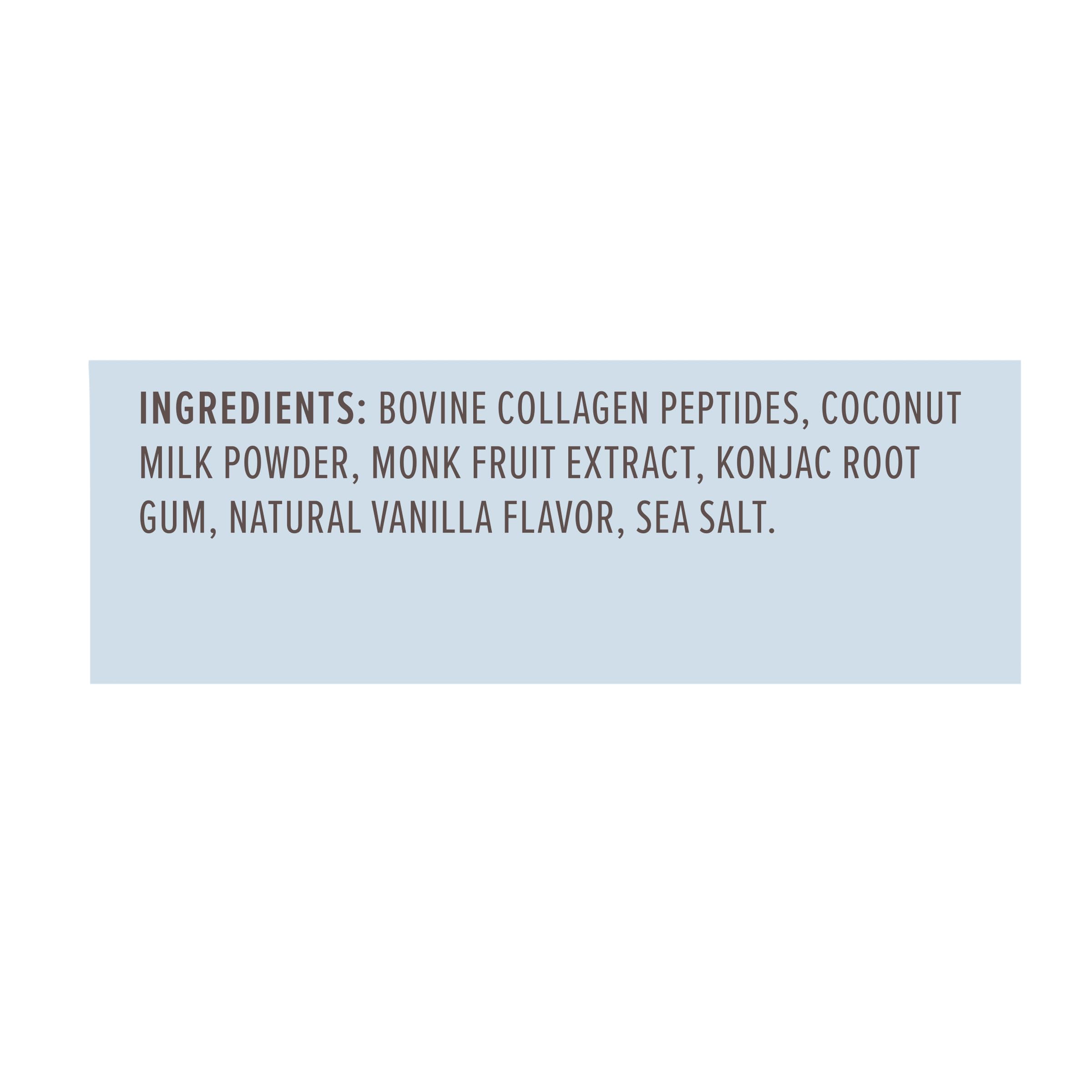 Primal Kitchen Vanilla Coconut Collagen Fuel gluten-free and keto certified badges