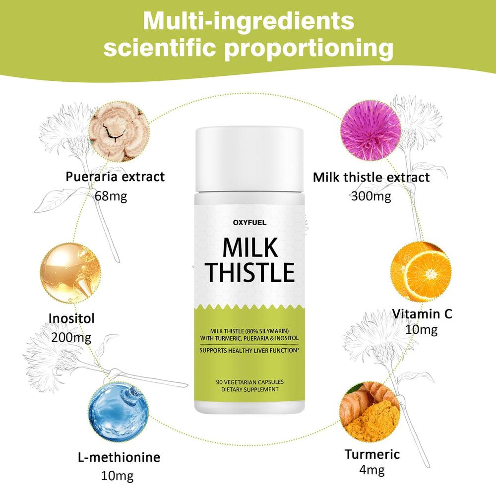 PRIMALHERBS OXYFUEL label detail highlighting 300 mg extract and vitamin C.