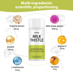 PRIMALHERBS OXYFUEL label detail highlighting 300 mg extract and vitamin C.