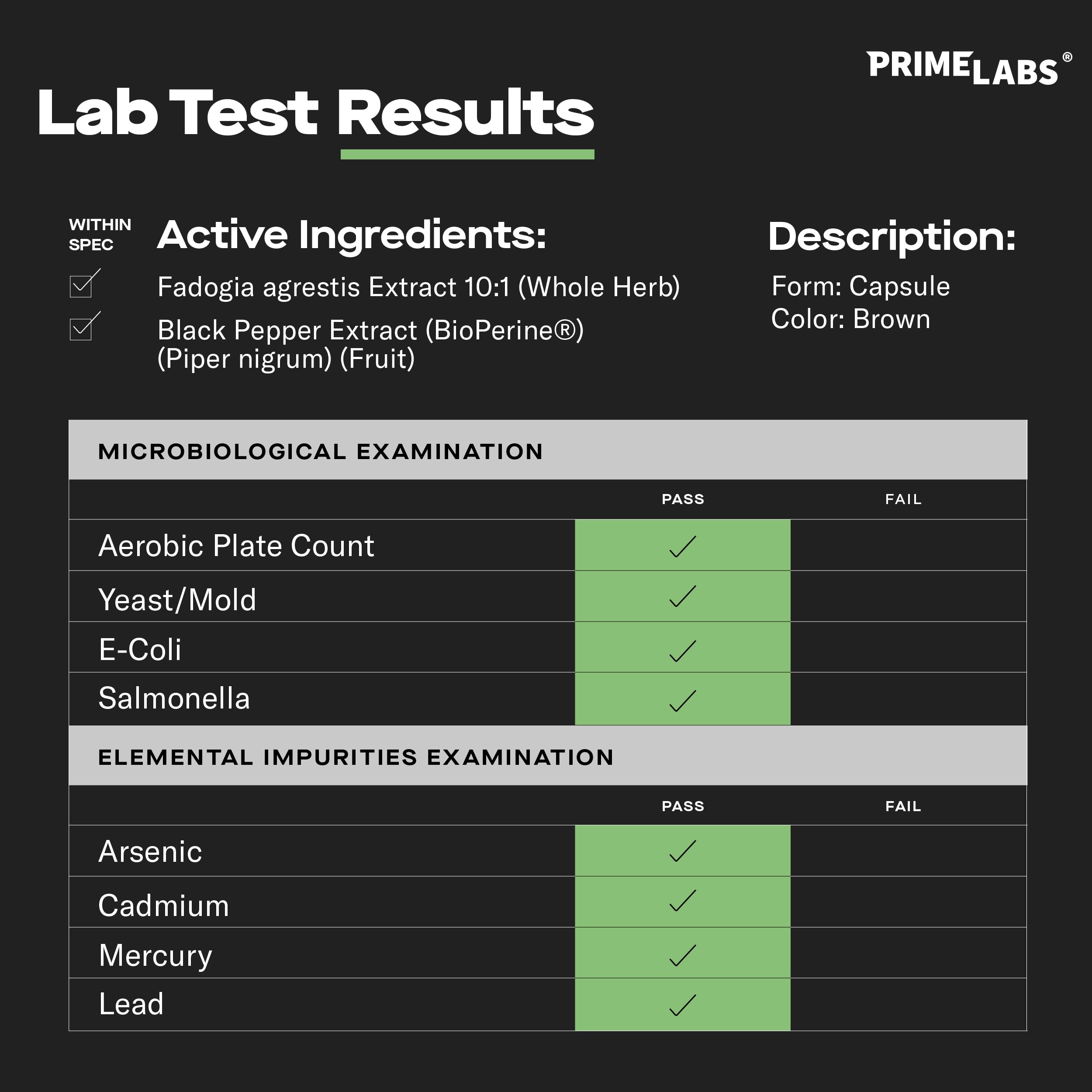 Concentrated 10:1 Fadogia Agrestis extract visual highlight