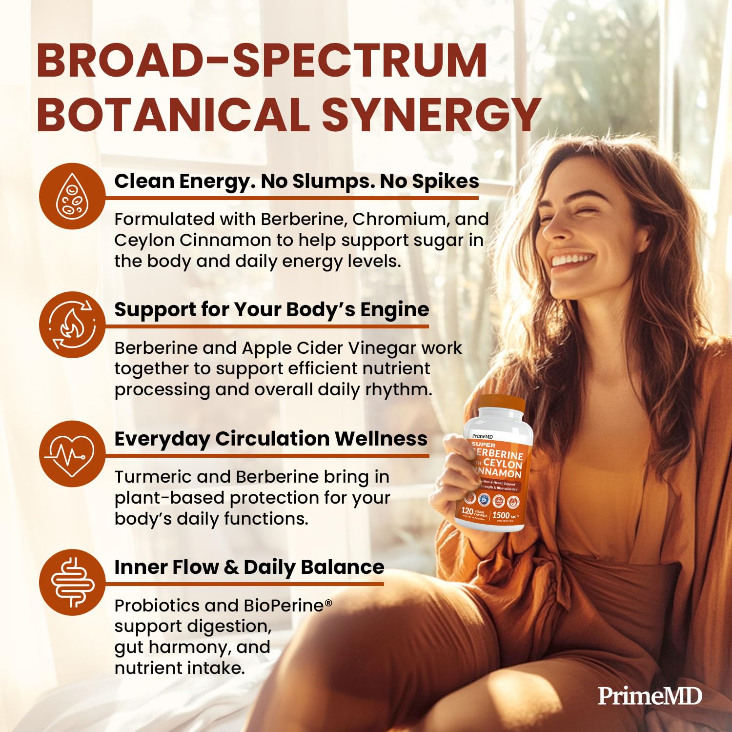 PrimeMD Berberine 2-pack for steady wellness routine