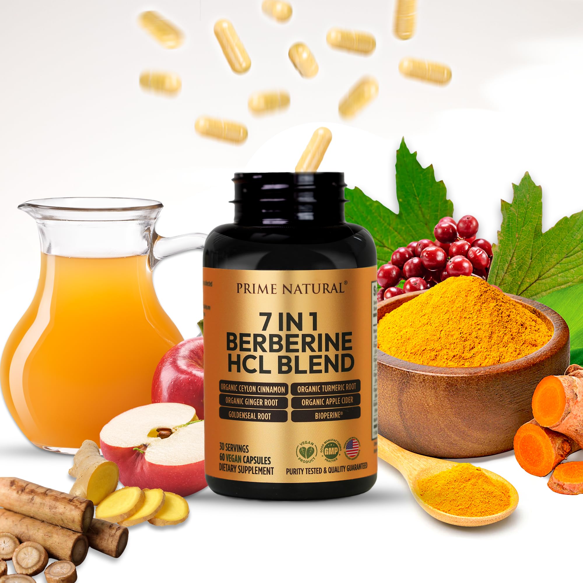 Prime Natural 60 capsules packaging—convenient daily dose for wellness.