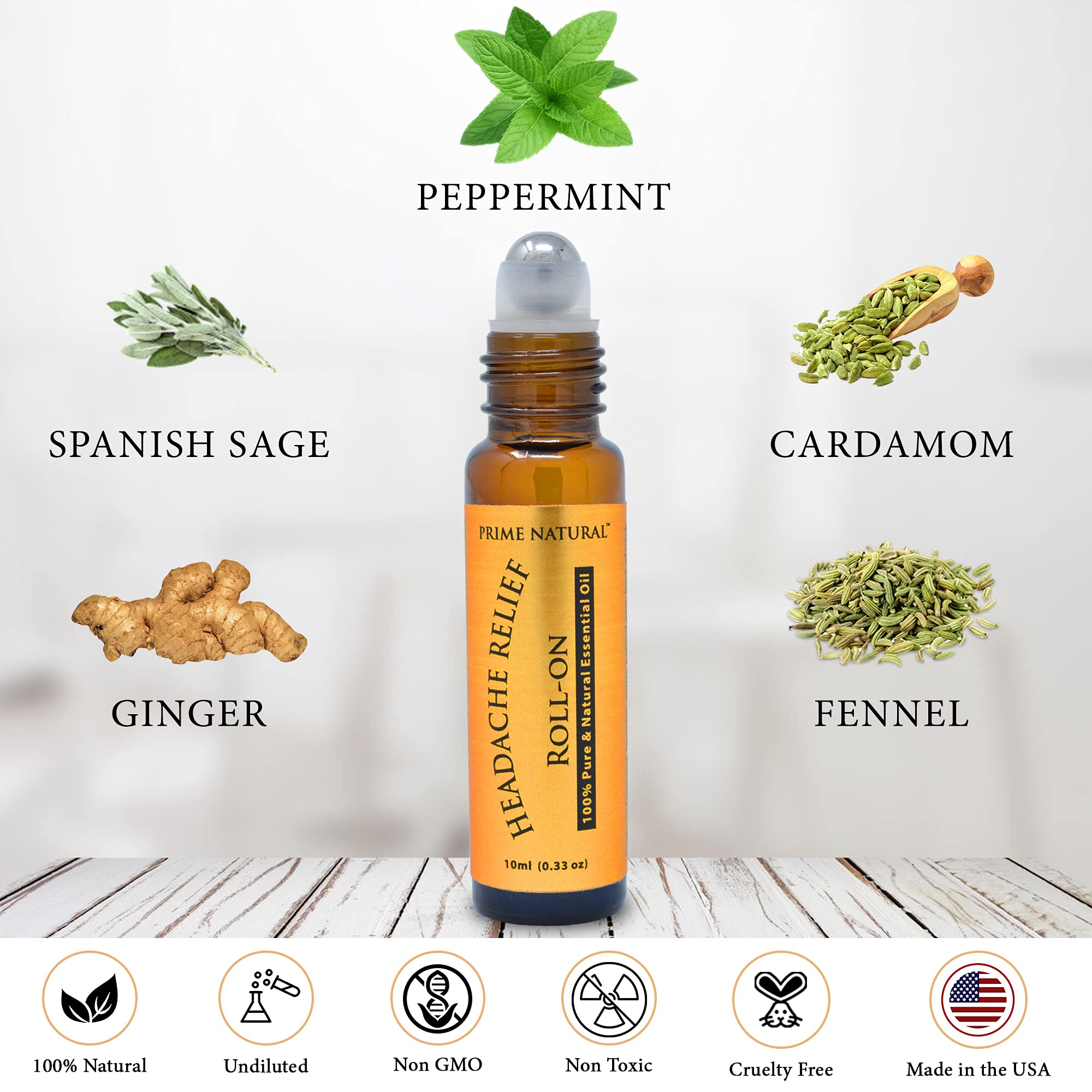 Mezcla aromática mentolada de menta y salvia para aroma calmante