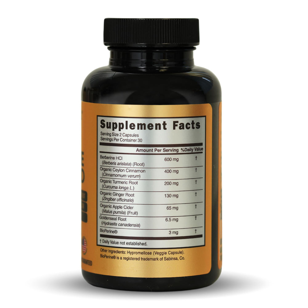 Prime Natural Turmeric Ginger Apple Cider Vinegar capsules—antioxidant-rich digestive support.
