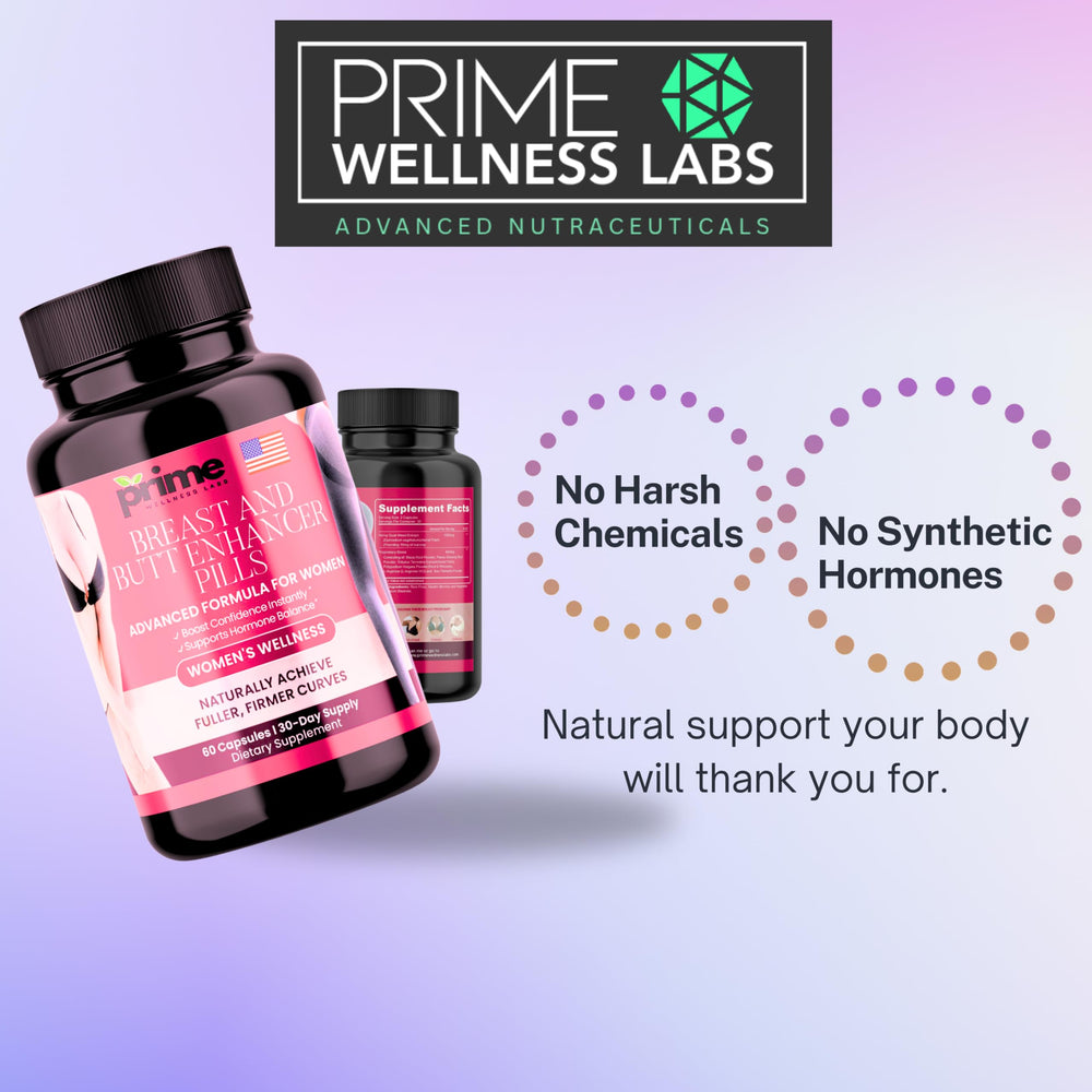 Prime Wellness Labs horny goat weed capsules symbolizing vitality and feminine energy