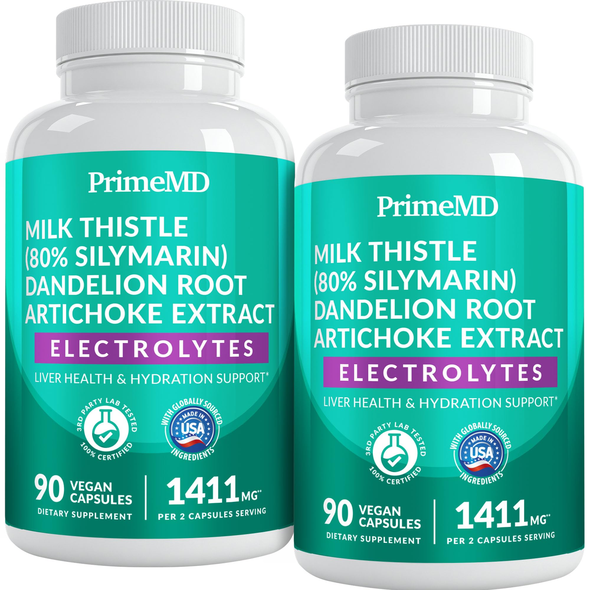 PrimeMD 22-in-1 liver support bottle front for daily hydration and balance