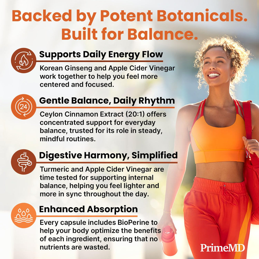 PrimeMD Bioperine inclusion closeup emphasizes enhanced absorption