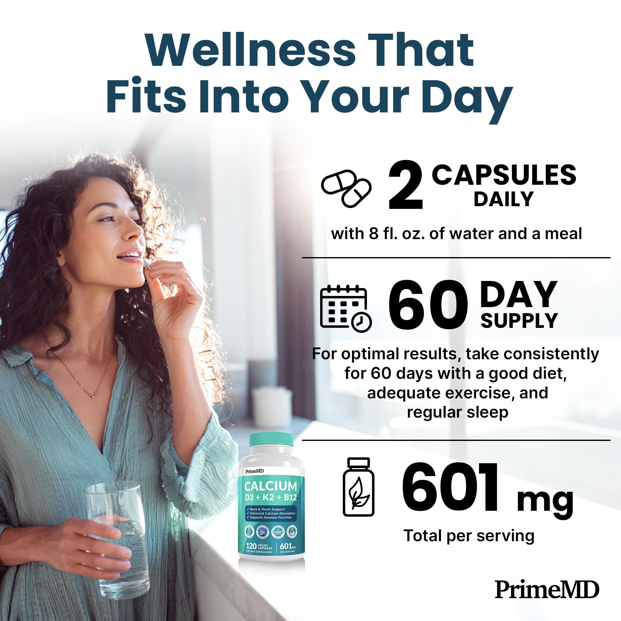 PrimeMD label emphasizes vegan-friendly and gluten-free certifications.