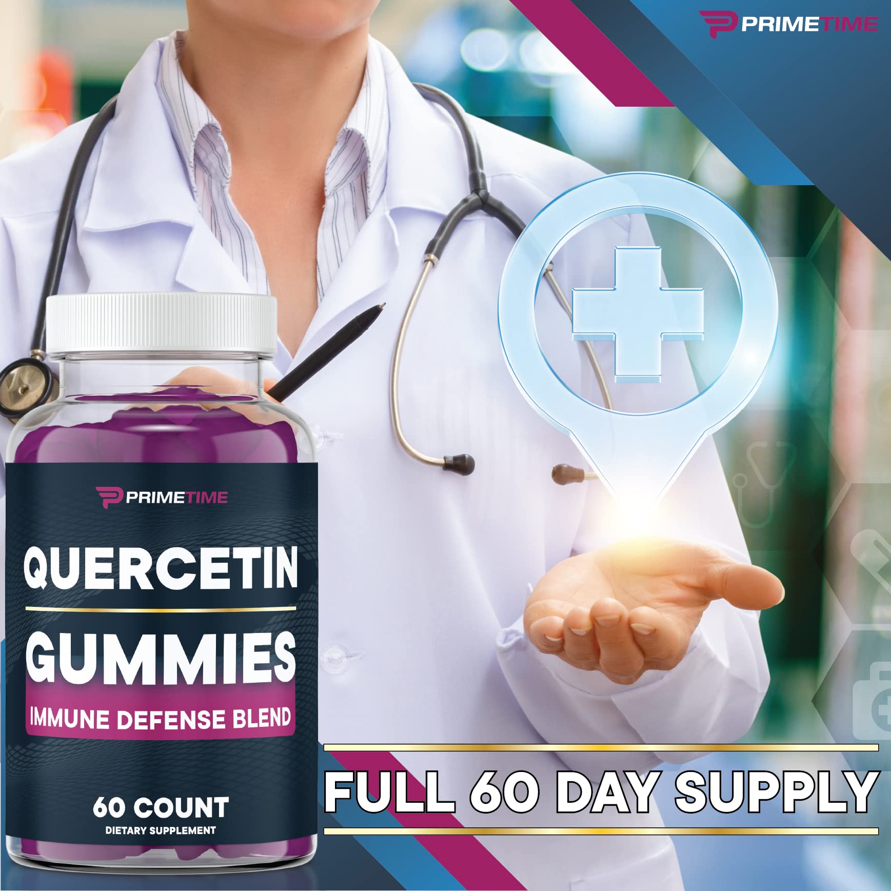 Adults taking Primetime Sports gummies during morning wellness routine.