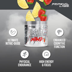 Ape Untamed tub and label highlight core ingredients and servings