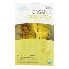 Prince of Peace organic green tea bags deliver a fragrant, refreshing daily ritual.