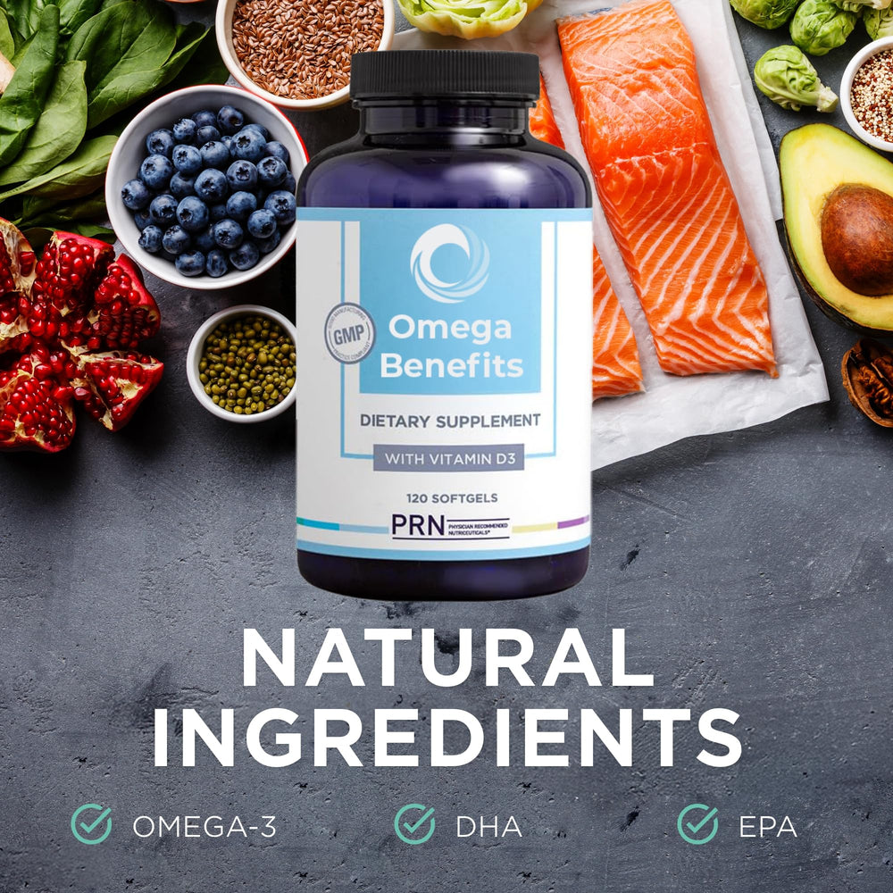 PRN DE Omega-3 in rTG form highlighting faster absorption