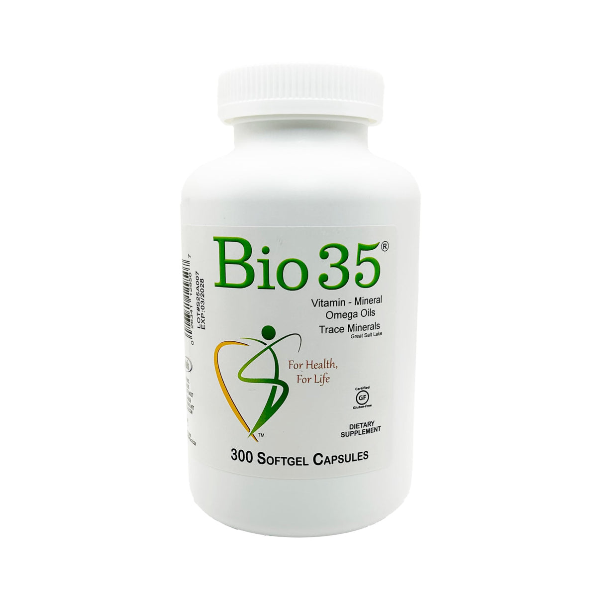 Pro-Biotiks Bio35 bottle front view supports daily wellness.