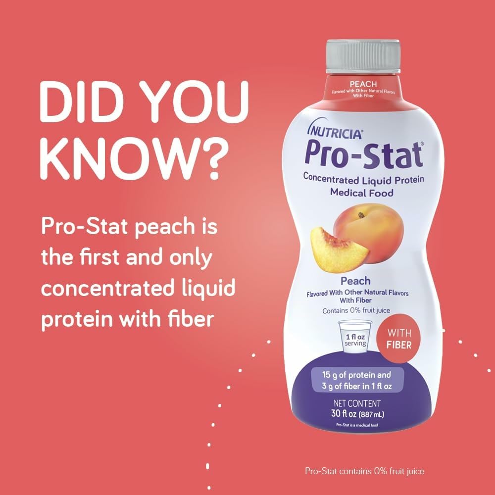 Pro-Stat allergen-free badge indicates lactose-free, gluten-free, and soy-free options.