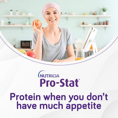 Pro-Stat Citrus Splash nutrition facts highlighting 15 g protein per ounce