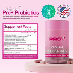 Pro-V Health label highlights purity and potency on the bottle