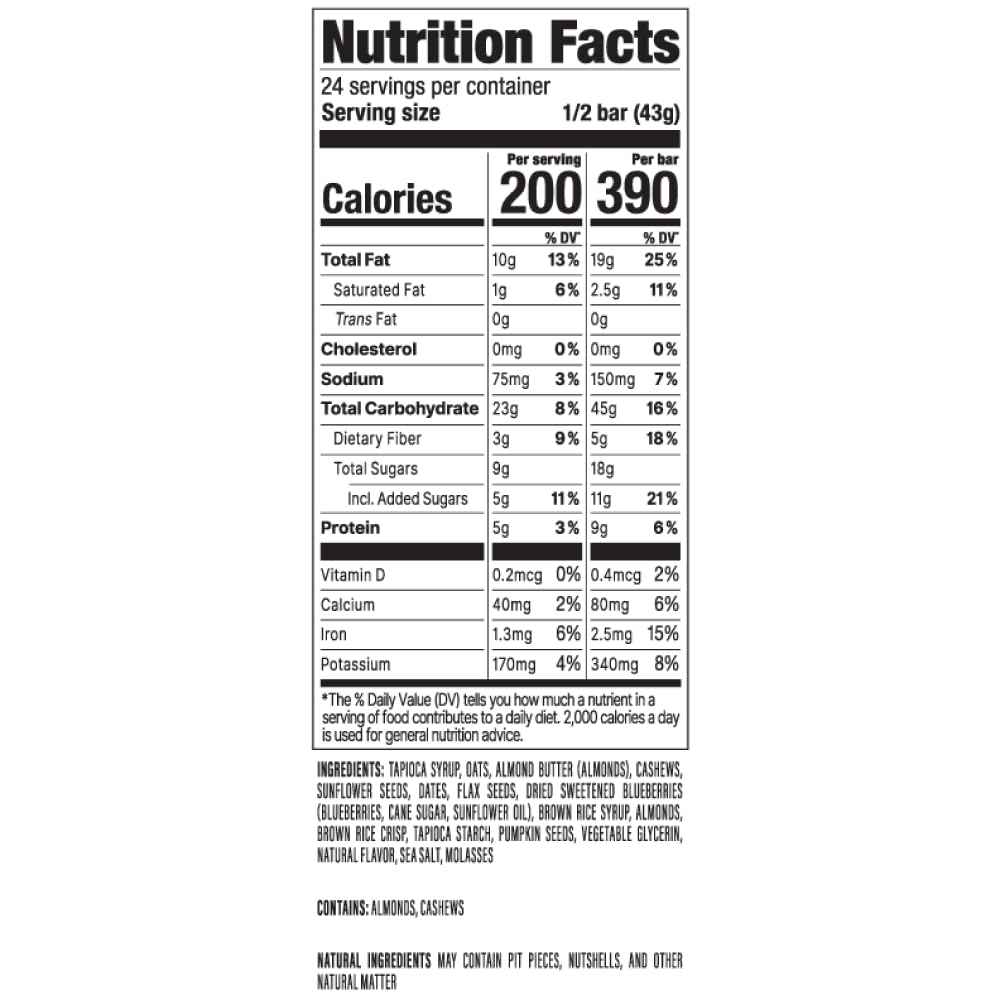 Serving idea: Probar Bar beside coffee for a balanced breakfast.