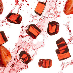 PROBAR Bolt strawberry chews close-up showing natural flavor and steady energy support.
