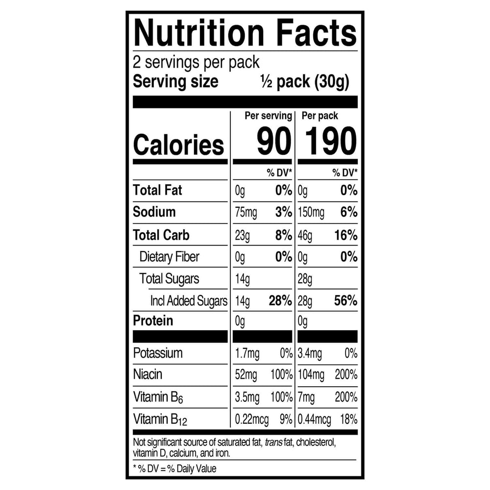 PROBAR Bolt vitamins B and C with electrolytes on label