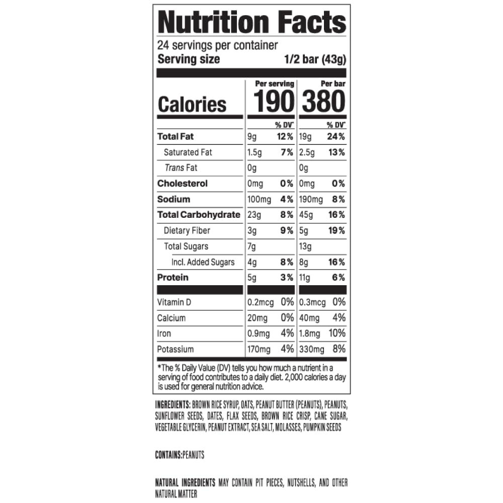 Probar Meal Bar Peanut Butter energy on the go for active days.