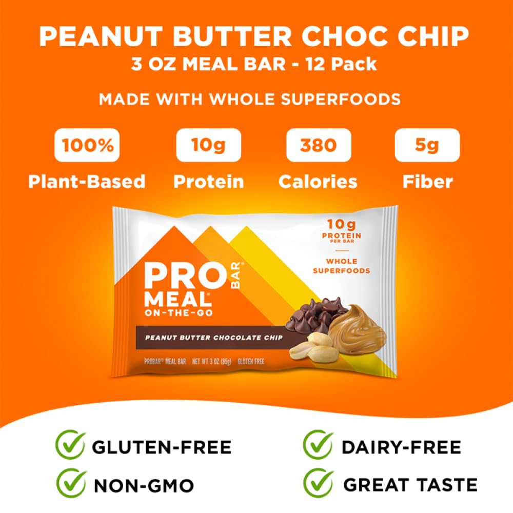 PROBAR Meal Bar foil-wrapped for grab-and-go convenience during busy days