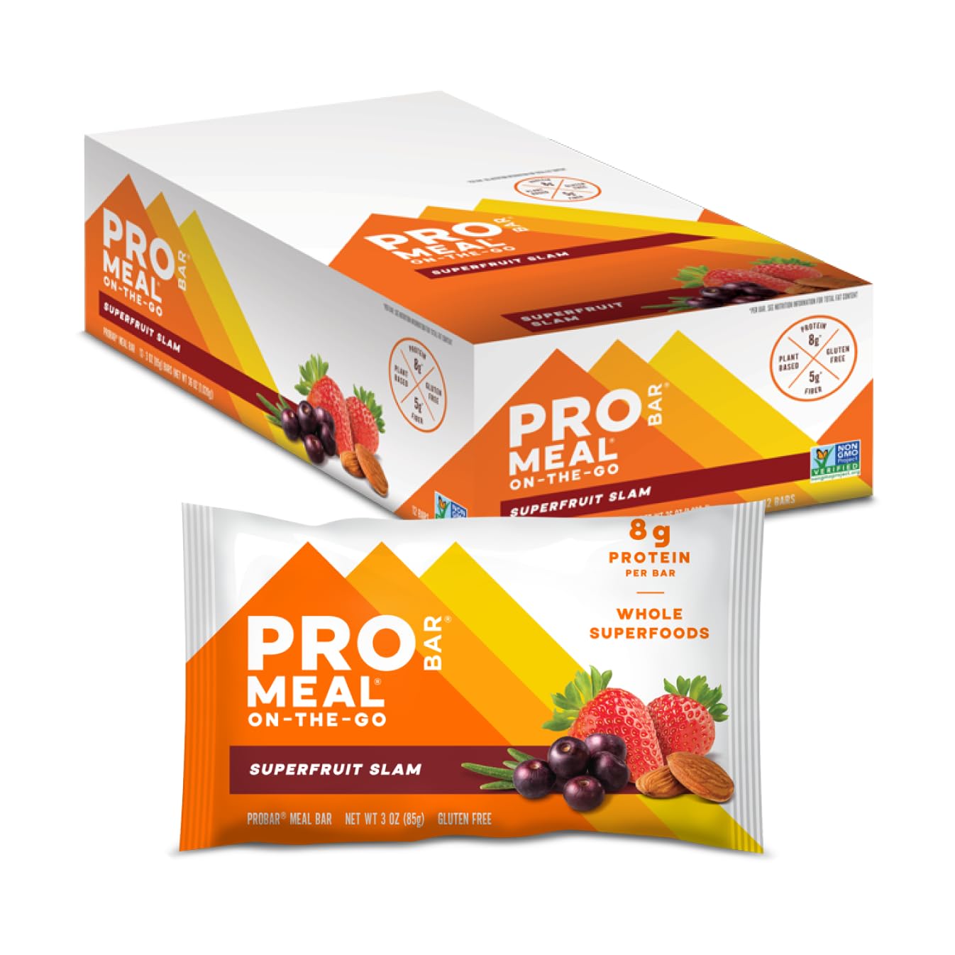 PROBAR MEAL Bar Superfruit Slam on-the-go energy from whole-food ingredients.