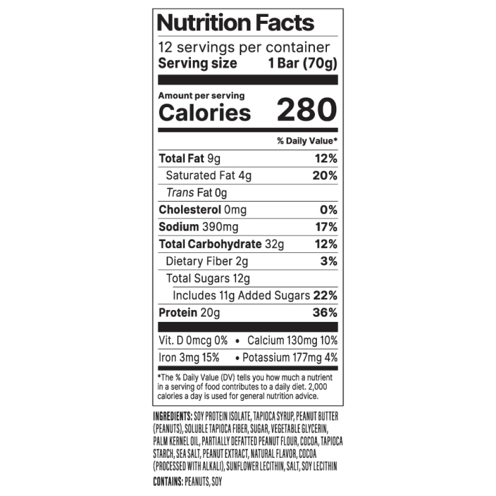 PROBAR Peanut Butter Chocolate bar ready as a quick energy boost.