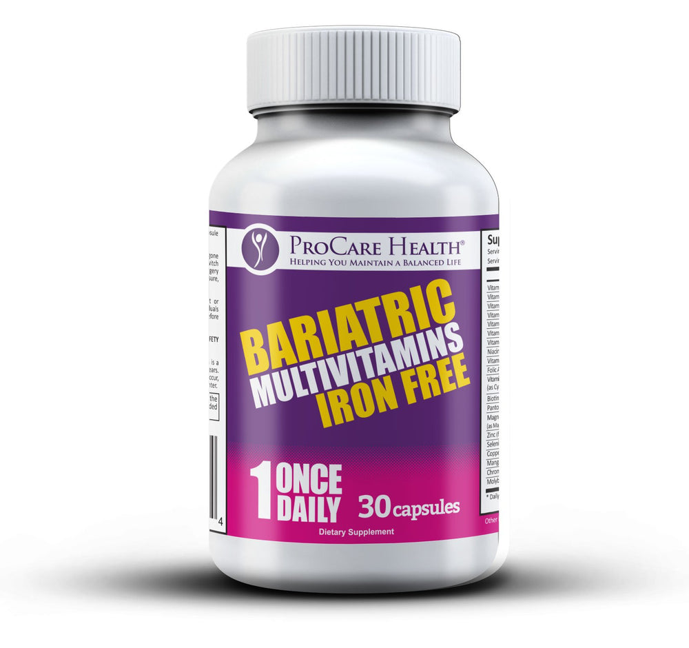 ProCare Health easy-to-swallow capsules fit busy post-surgery routines.