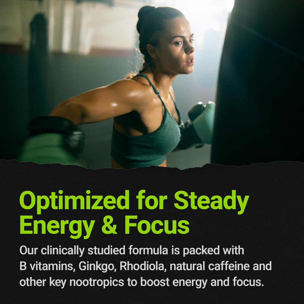 Procera XTF memory and focus visual highlights potential cognitive clarity during study