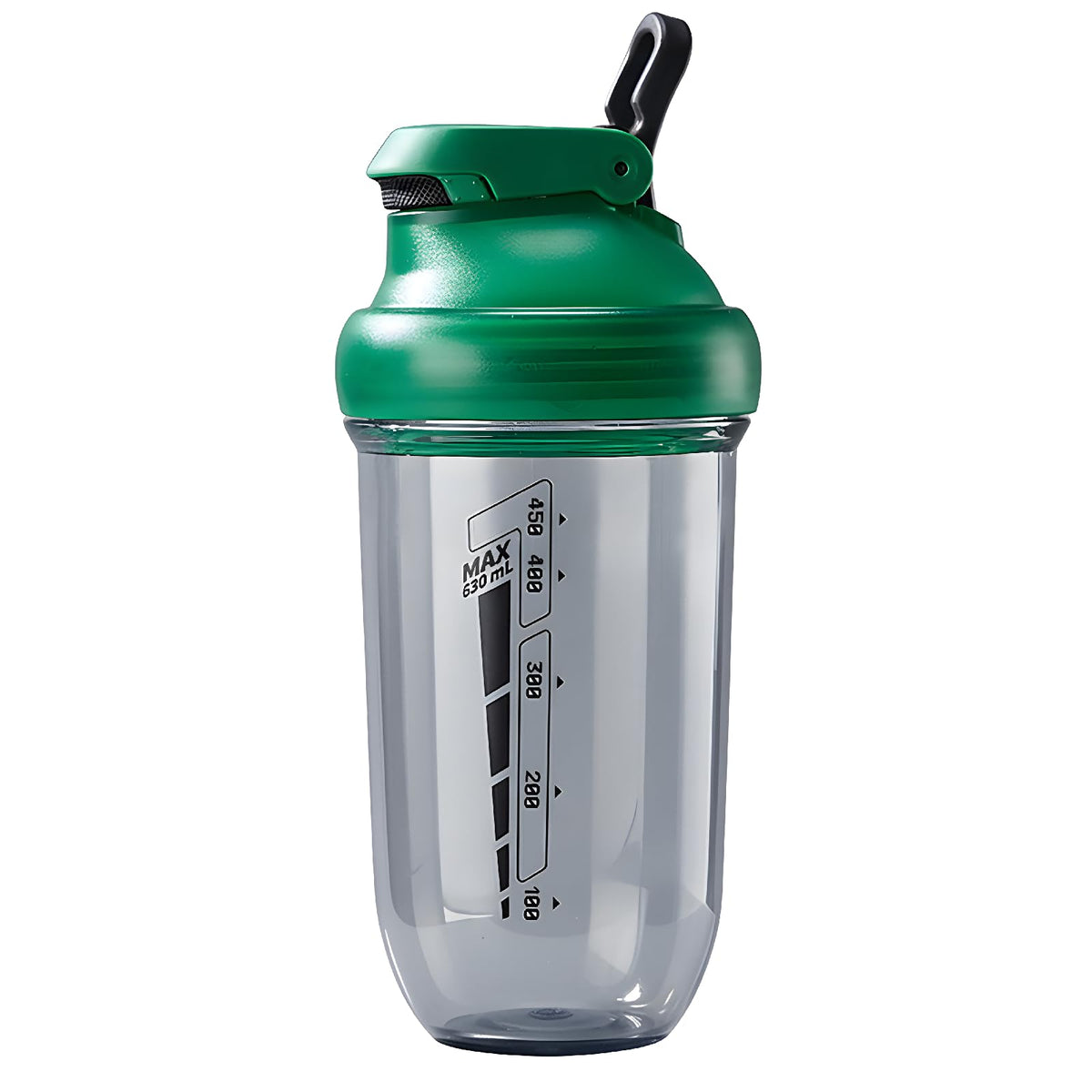 PROCHAIN shaker bottle with flip lid showing leak-proof design for gym workouts