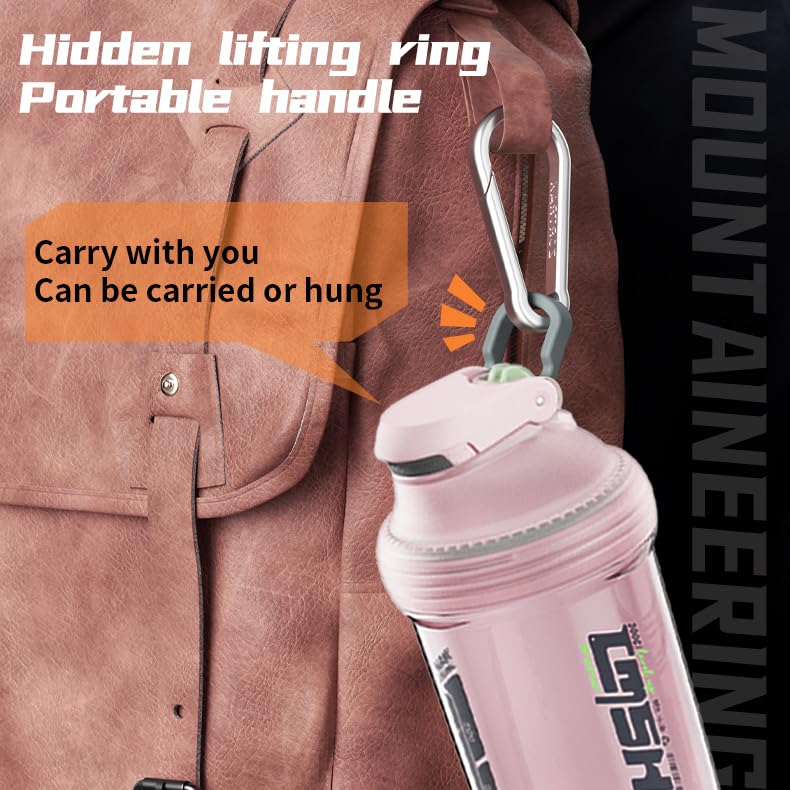 PROCHAIN Shaker Bottle uses odor-resistant material to keep flavors fresh between uses.