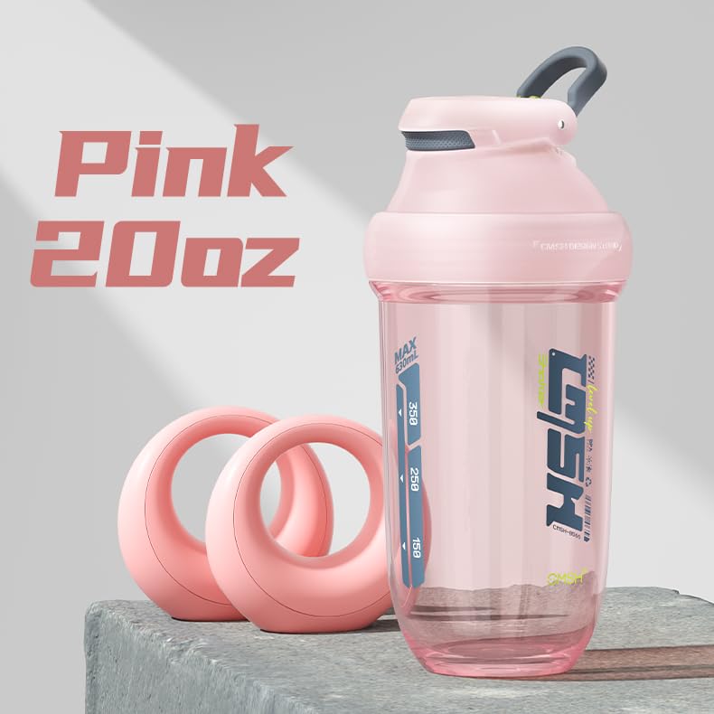 PROCHAIN Shaker Bottle includes a portable loop for easy carrying.