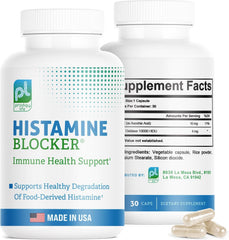 Prodigy Life DAO histamine blocker bottle for daily digestive support.